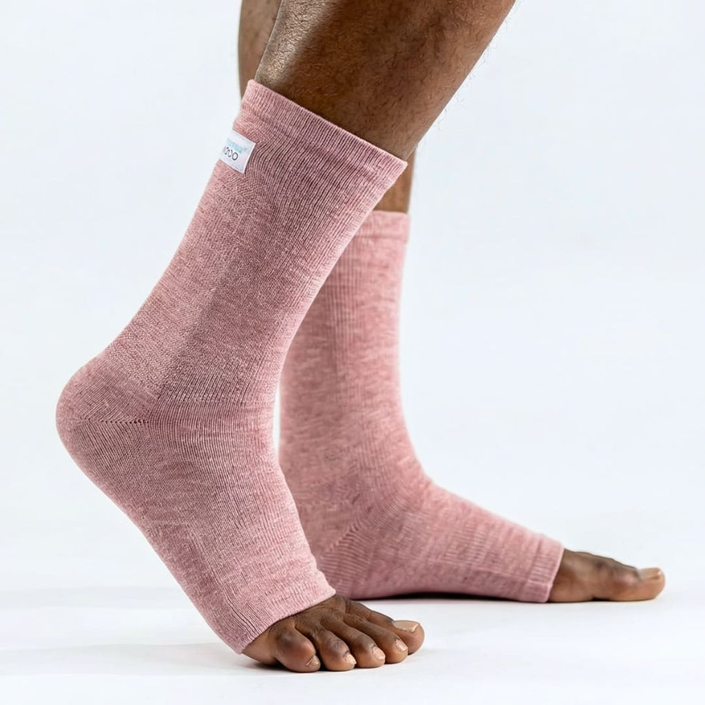 Premium Anti-Fatigue Bamboo Footsleeves - Soft Bamboo Feel