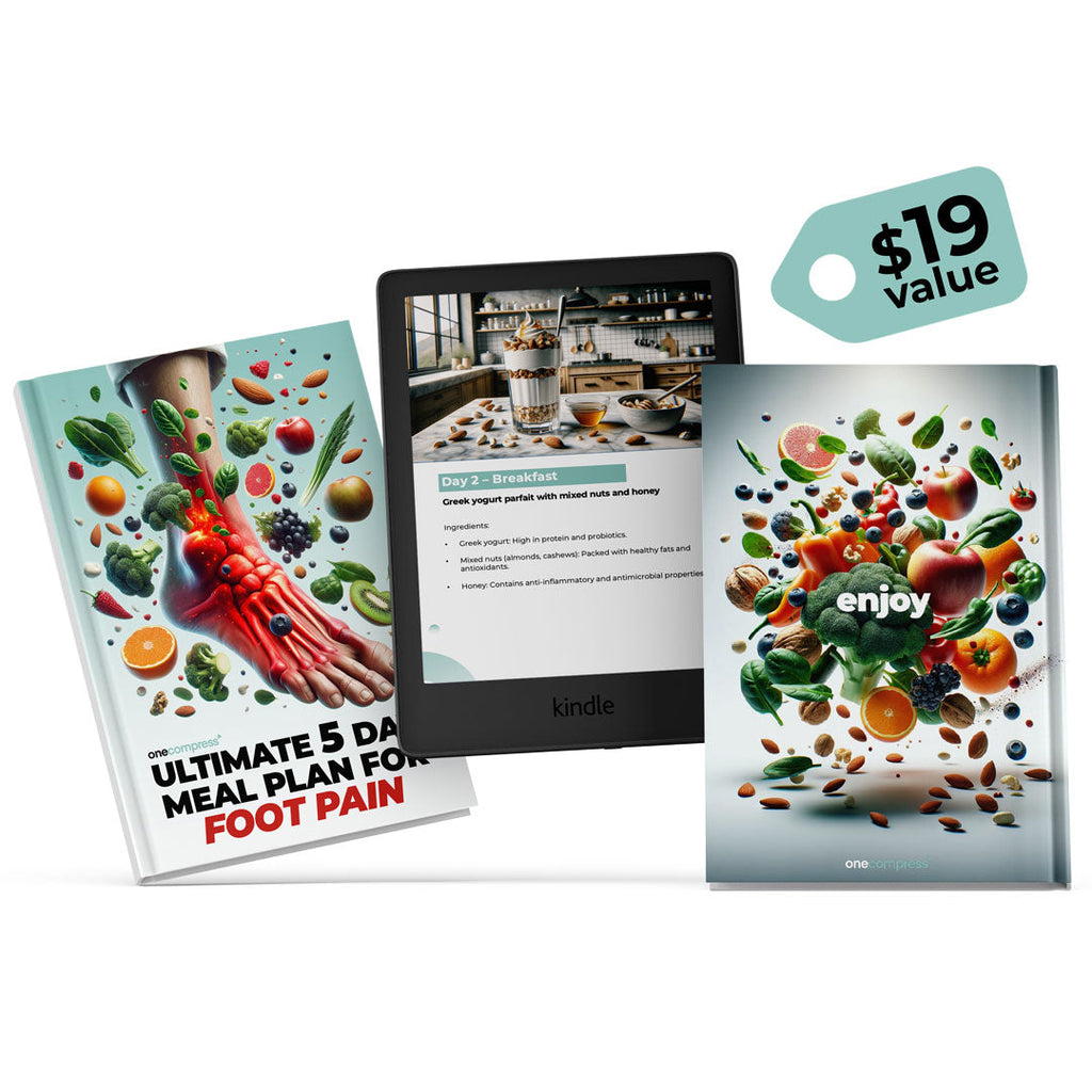 Ultimate 5-Day Meal Plan For Foot Pain  - (Instant Download) - Compression for Home