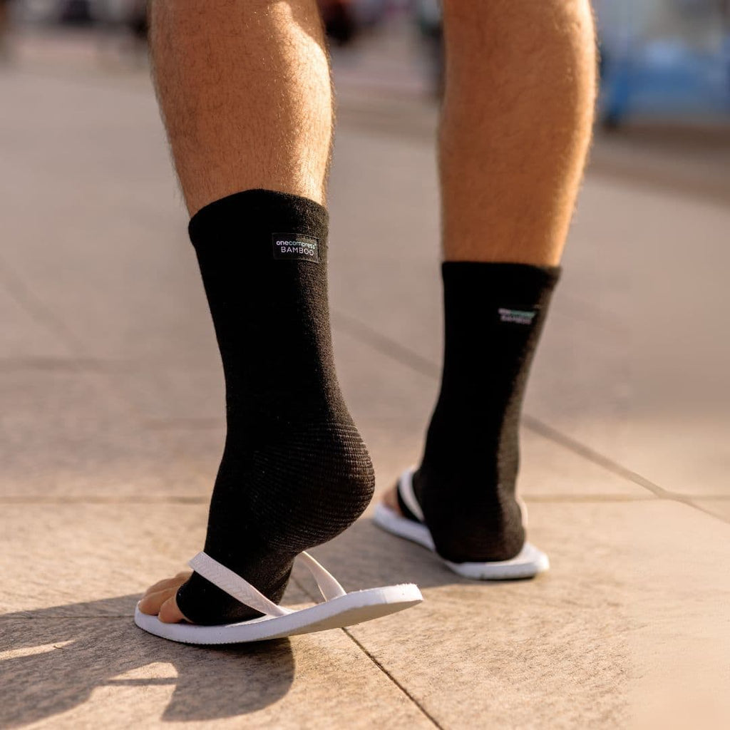 Premium Anti-Fatigue Bamboo Footsleeves - Soft Bamboo Feel