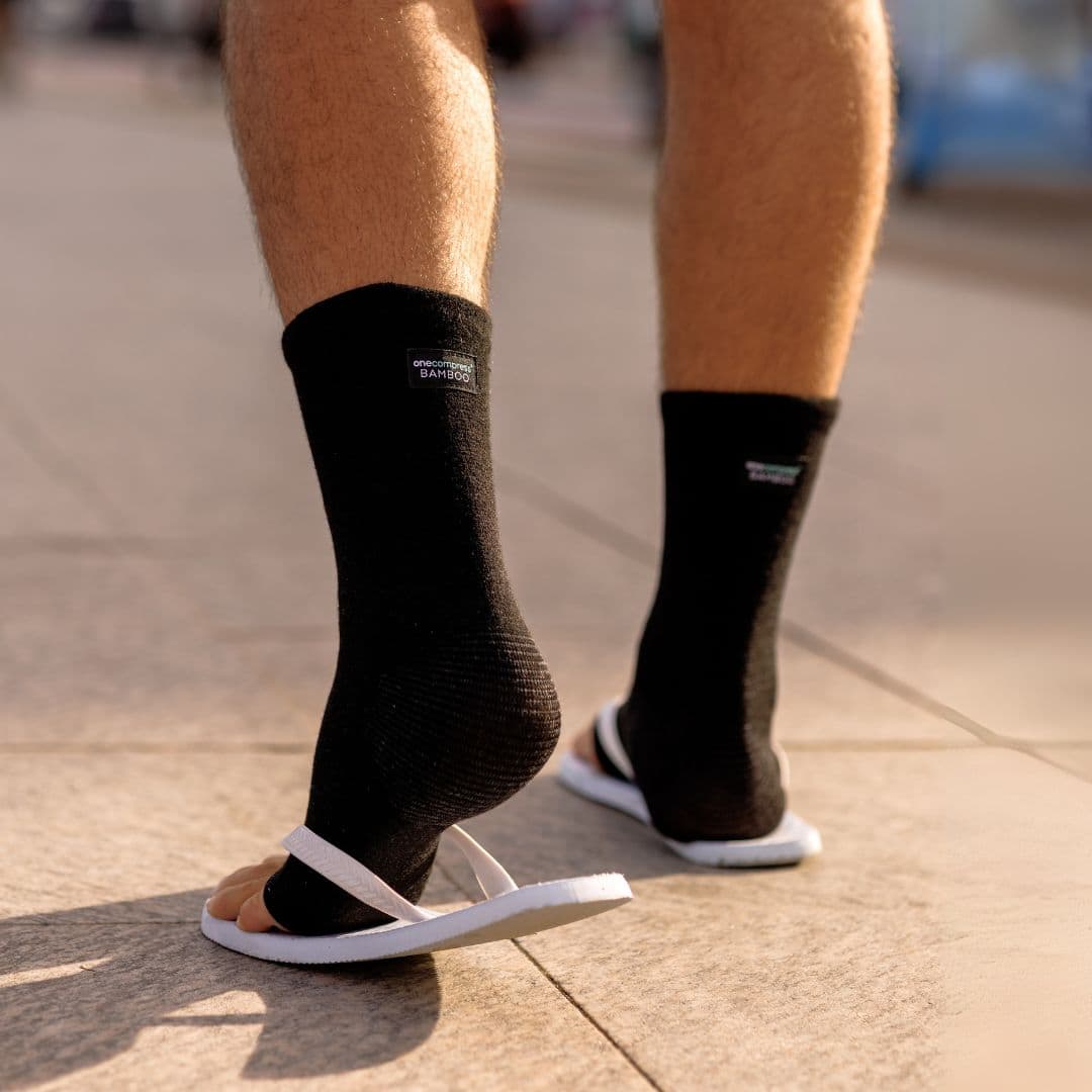Premium Anti-Fatigue Bamboo Footsleeves - Soft Bamboo Feel
