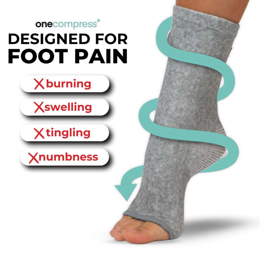Premium Anti-Fatigue Bamboo Footsleeves - Soft Bamboo Feel