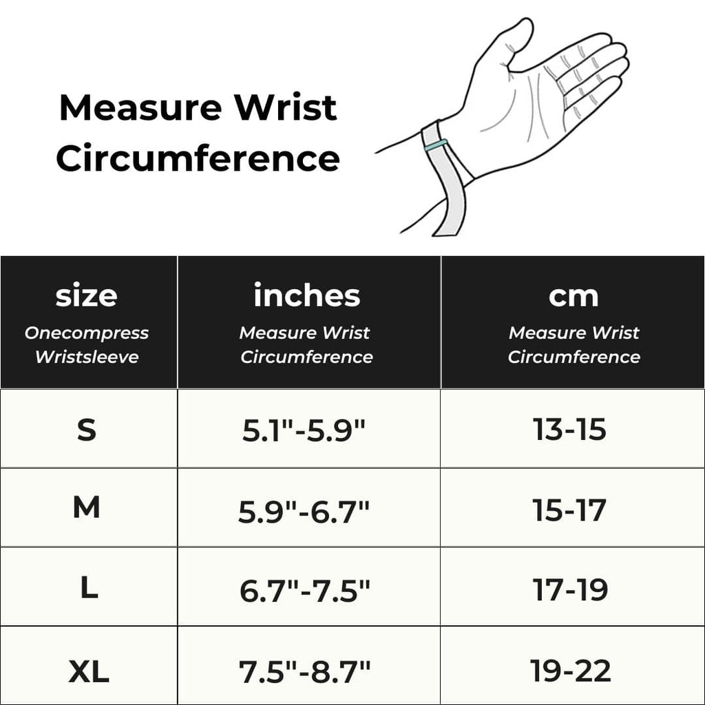 Premium Bamboo Wrist Sleeve - Your Compression Sleeve