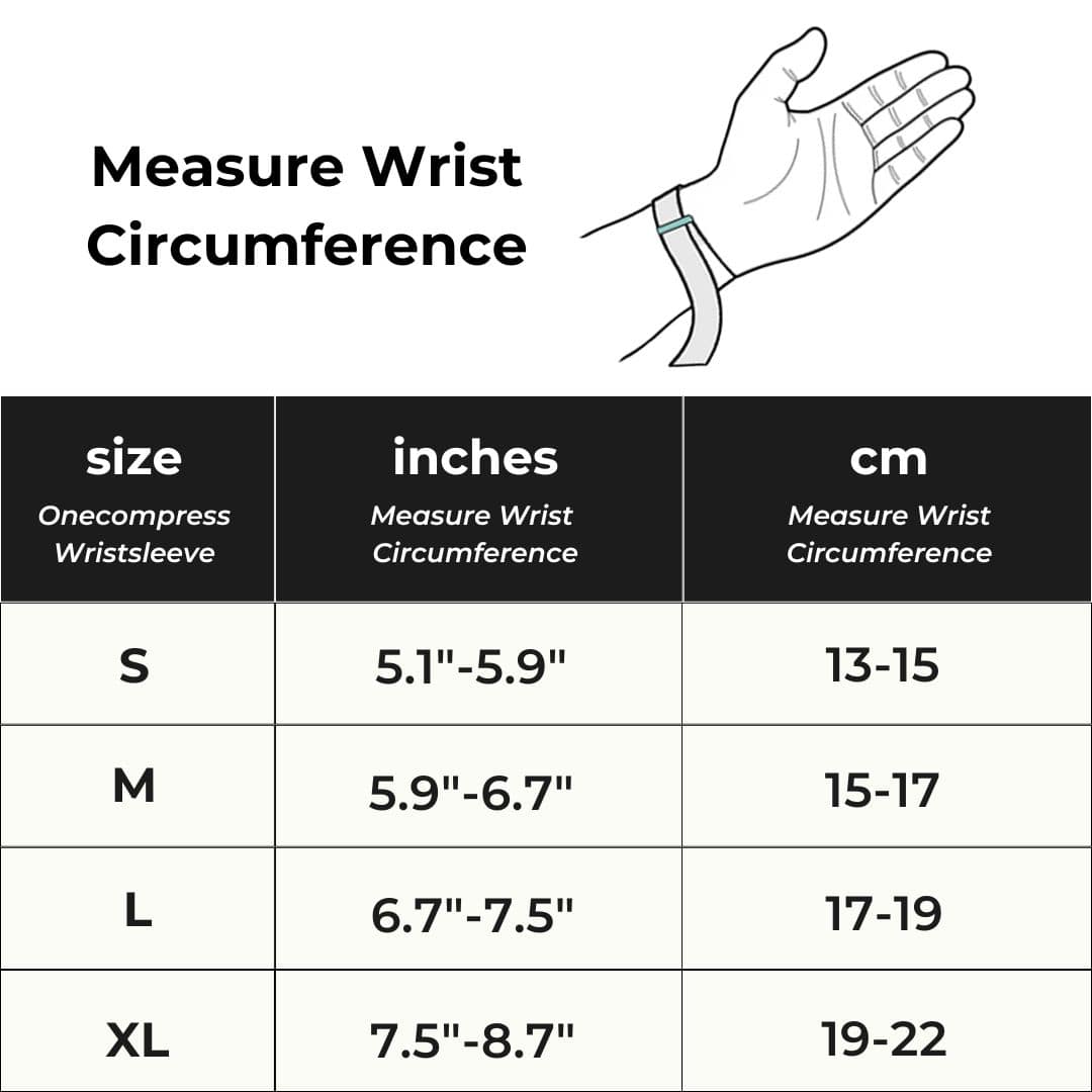 Premium Bamboo Wrist Sleeve - Your Compression Sleeve